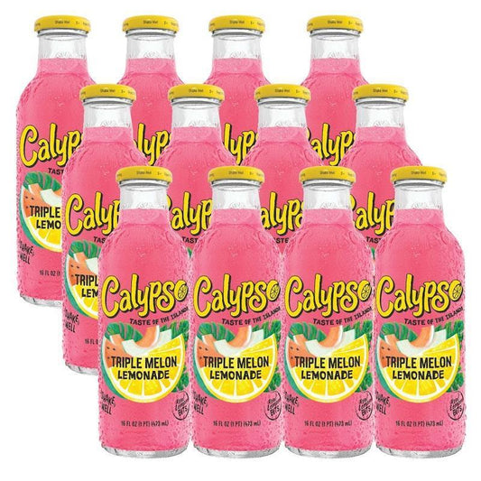 Calypso 473mL Triple Melon Lemonade - 12 Pack - Auzzistore