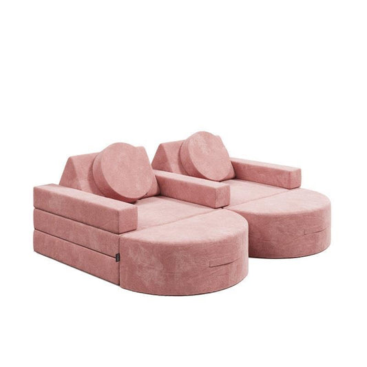 Loungey Movie Junior 13 Piece Blush - Stylish Compact Couch-Auzzi Store