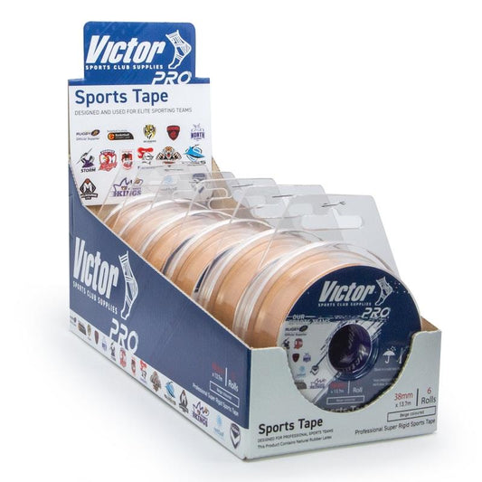 Victor PRO Rip N Ship Dispenser Pack - 38mm x 13.7m (6-Pack)