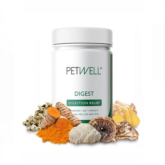 PetWell DIGEST – Natural Digestion Relief for Cats and Dogs 125g