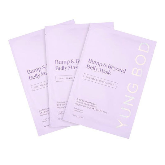 YUNG BOD Bump & Beyond Belly Mask - 3 Pack - Auzzistore
