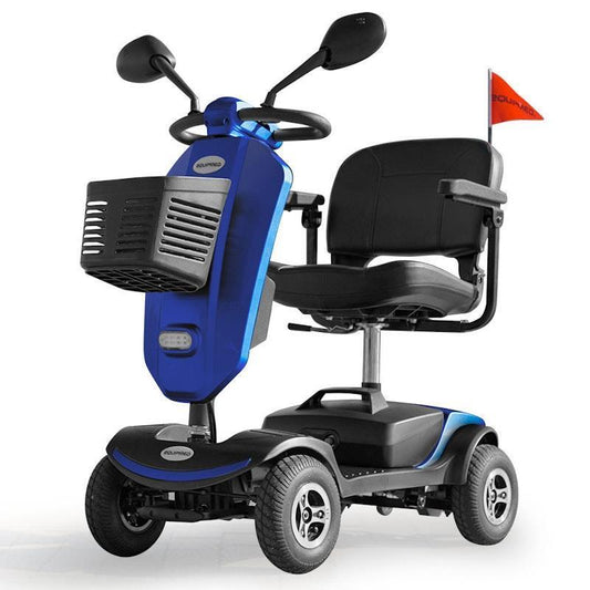 Equipmed Pathline Mid-Sized Electric Mobility Scooter - Blue