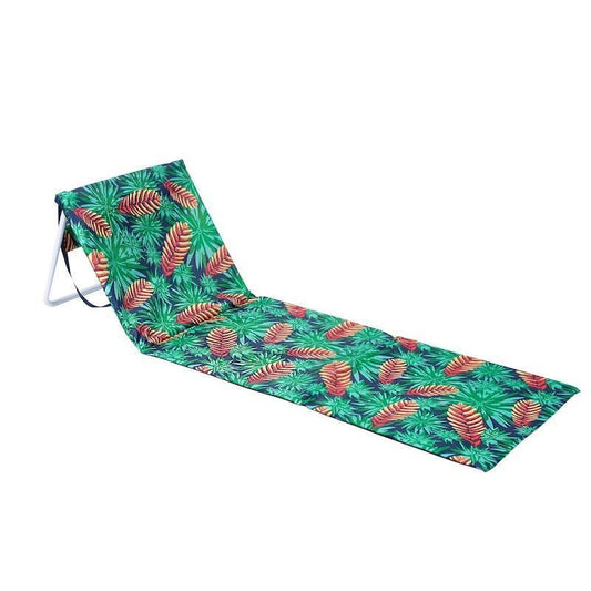 Lazy Dayz Fold Up Beach Lounger - Mossman (1pc)