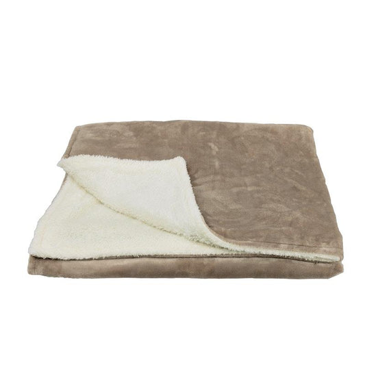 Homedics Heated Throw Blanket - Cream