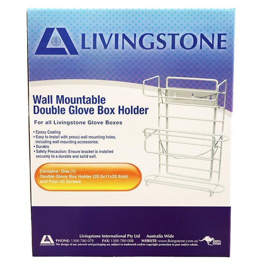 Livingstone Double Gloves Box Holder Dispenser - 1 Unit-Auzzi Store