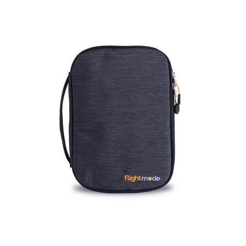 Flightmode Cable Organiser - Charcoal 1pc - Ultimate Travel Companion - Auzzistore