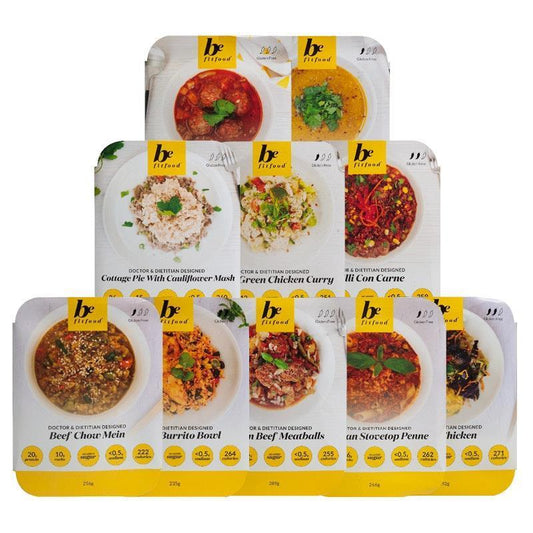 Be Fit Food 10 Meal Variety Box Bundle - Exciting Flavors for Balanced Nutrition-Auzzi Store