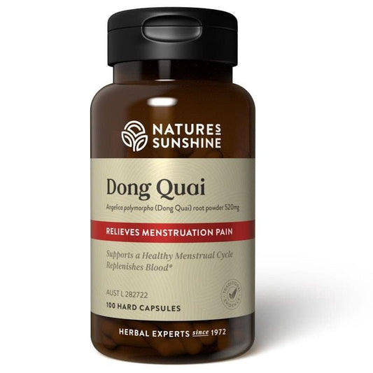 Nature's Sunshine Dong Quai 100 Capsules - Women's Herbal Support