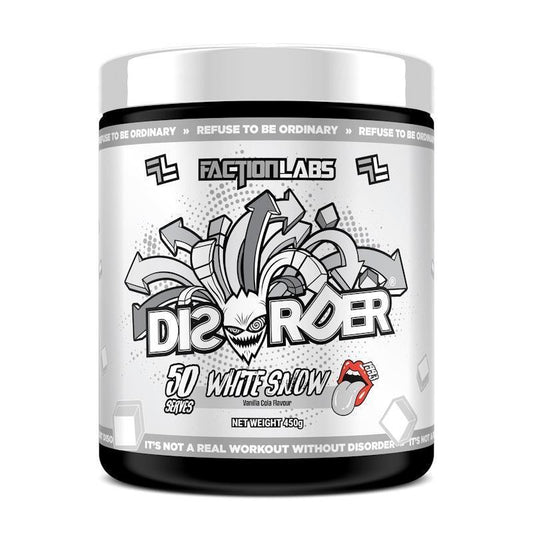 Faction Labs Disorder Original - 50 Serves White Snow-Auzzi Store