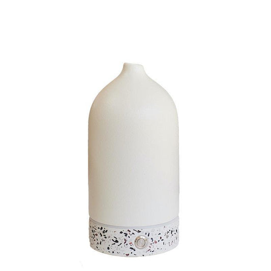 Ellia Pure Aroma Diffuser - Ceramic & Terrazzo White - Auzzistore