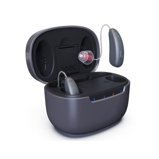 MedeScan Digital Hearing Aids - Behind The Ear 1 Pair - Clear Sound, Discreet Design