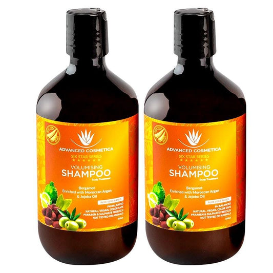 Advanced Cosmetica Six Star Series Volumising Shampoo (500ml) - 2-Pack