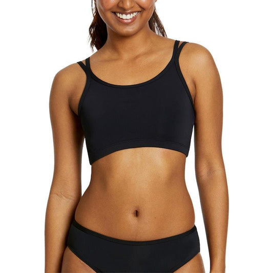 Love Luna Teen Period Bikini Top - Black (Size 6-8)-Auzzi Store