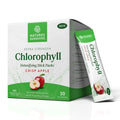 Nature's Sunshine Extra Strength Chlorophyll Stick Packs, 30 Crisp Apple