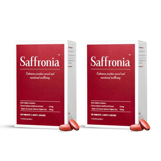Unichi Saffronia Tablets - 60 Tablets (Spain Saffron)