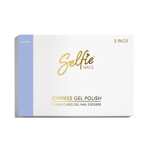 Selfie Nails Express Gel Polish Lavender - 3 Pack for Elegant Nails-Auzzi Store
