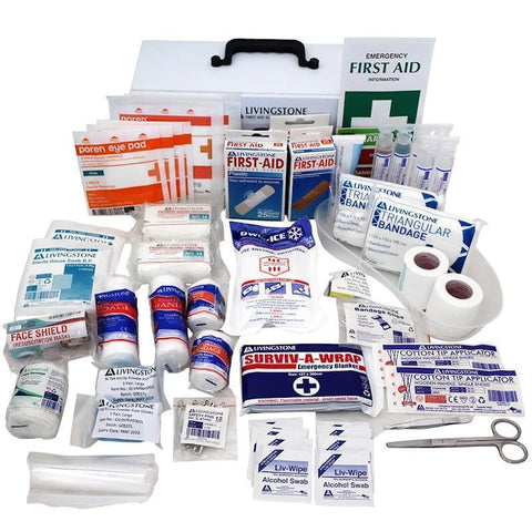 Livingstone Sports First Aid Kit - Small Complete Set in PVC Case-Auzzi Store