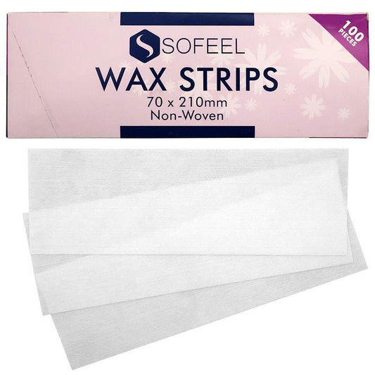 Sofeel Wax Strips for Body and Legs - 100 Gentle and Easy-to-Use Strips-Auzzi Store