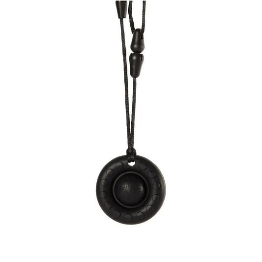 Sensory Safari Black Necklace Pop - Oral Fidget for Stress Relief