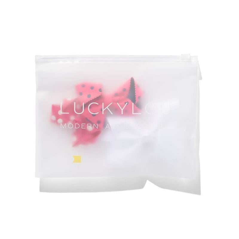 Lucky Lou Pink & White Polka Set