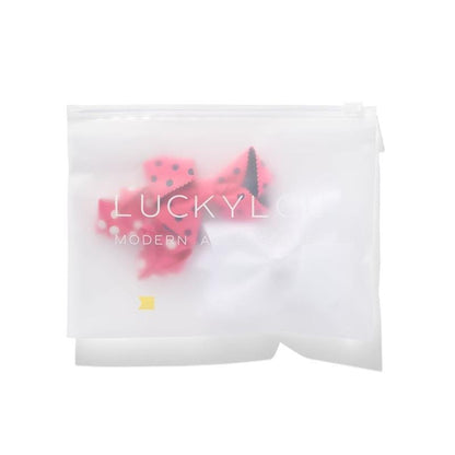 Lucky Lou Pink & White Polka Set