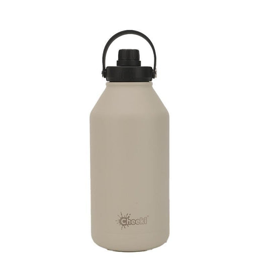 Cheeki 2L Insulated Adventure Bottle - Sandstone-Auzzi Store