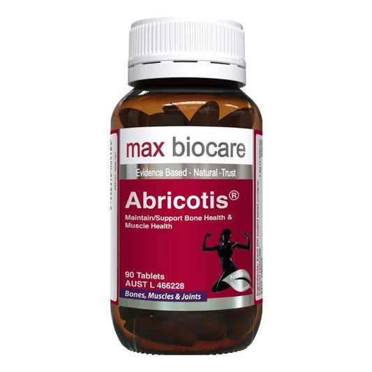 Max Biocare Abricotis® 90 Tablets - Natural Calcium & Vitamin D3 Booster