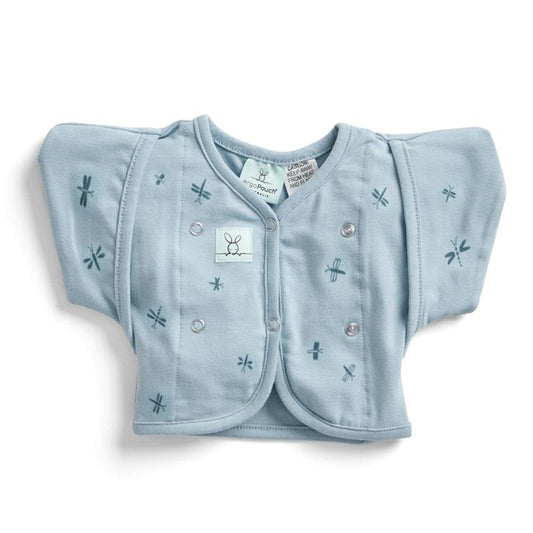 ergoPouch Butterfly Cardi Dragonflies for 2-6 Months - Stylish Swaddle Layer-Auzzi Store