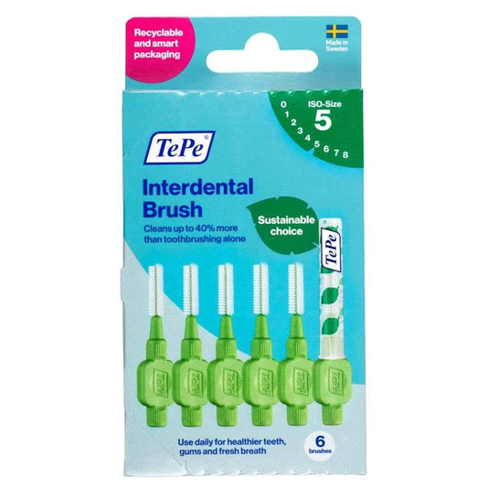 TePe Interdental Brushes - Original Green - Size 5