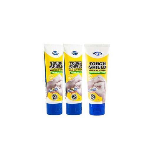 DU'IT Tough Shield 75g | 3-Pack Sanitising Hand Cream