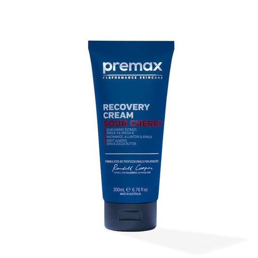 Premax Recovery Cream Sour Cherry 200ml - Skin Recovery for Active Lifestyles