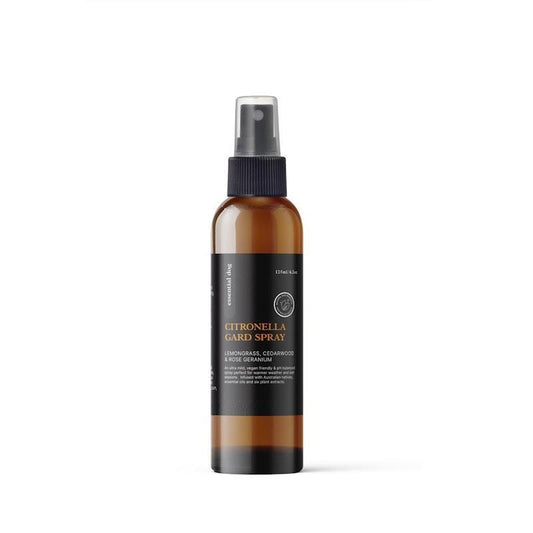 Essential Dog Citronella Guard Spray: Lemongrass, Cedarwood & Rose Geranium 125ml