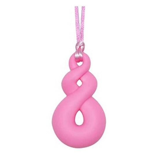 Sensory Safari Twisted Pink Sensory Necklace - Soothing Fidget Tool