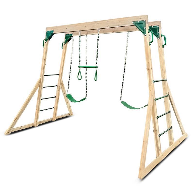 Lifespan Kids Daintree 2-in-1 Monkey Bars & Swing Set - One Size