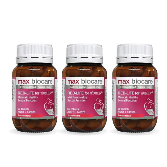 Max Biocare RED-LIFE for Women - 3 Pack