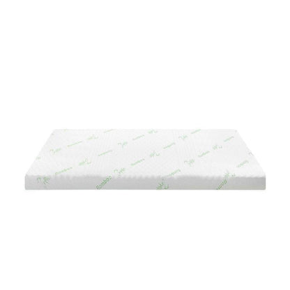 Clevinger 6cm Memory Foam Topper with Bamboo Mattress Cover - Queen 1pc