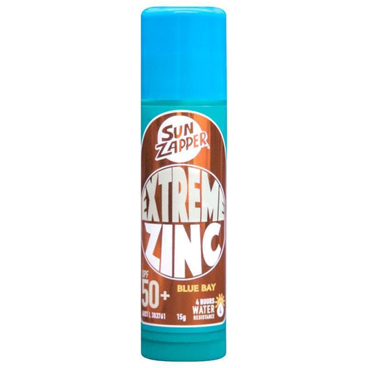 SUN ZAPPER Extreme Zinc Stick SPF 50+ Blue Bay 15g - Superior Sun Protection