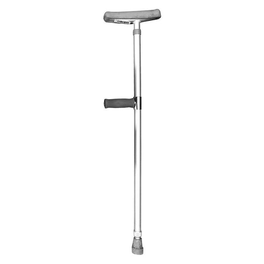 Livingstone F-Shape Underarm Crutches - Adjustable 99-137cm (Each)
