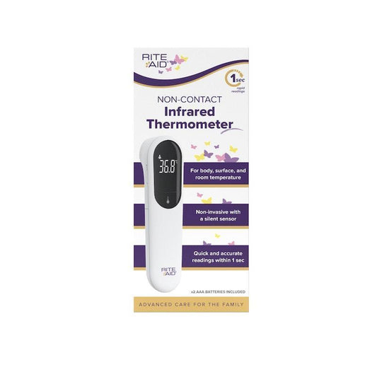 RITE AID Non-Contact Infrared Thermometer 1pc - Accurate & Convenient