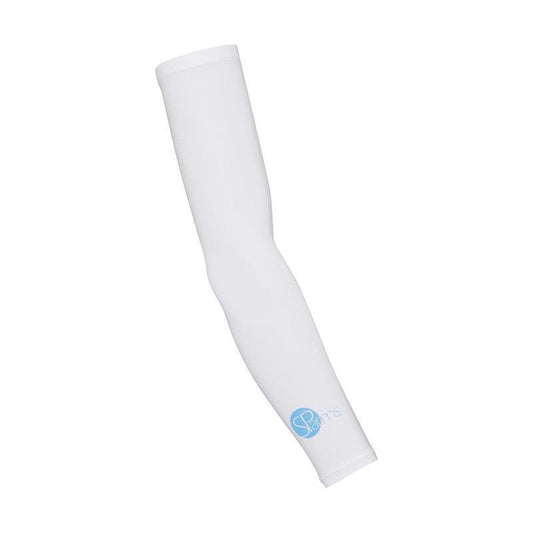 SParms UPF50+ Arm Sleeve (Pair, White) - Small