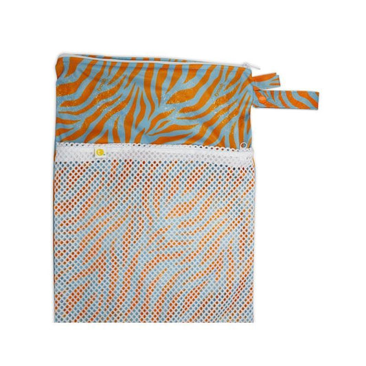 Tyoub Big Wet Bag – Tiger Blue Orange - One Size-Auzzi Store