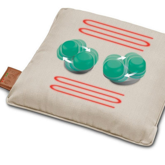 Beurer MG139 Rechargeable Massage Cushion with Heat Function - One Size-Auzzi Store