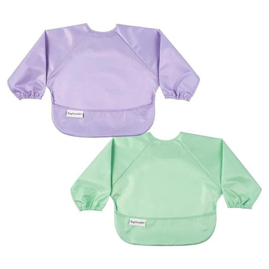 Tiny Twinkle - Mermaid Full Sleeve Bibs 2 Pack for Babies & Toddlers - Small (6-24M)-Auzzi Store