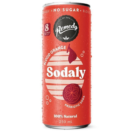 Remedy Sodaly Blood Orange - 250ml x 24 Pack
