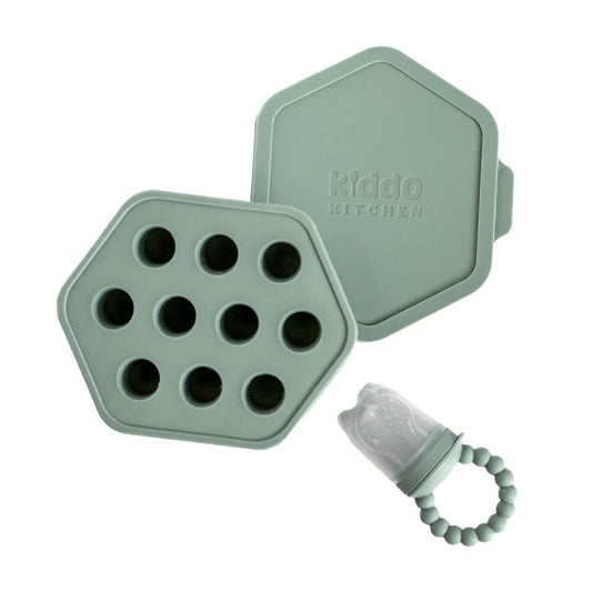 Kiddo Kitchen Chill’n’Chew Duo Olive - Teething Relief & Flavor Exploration