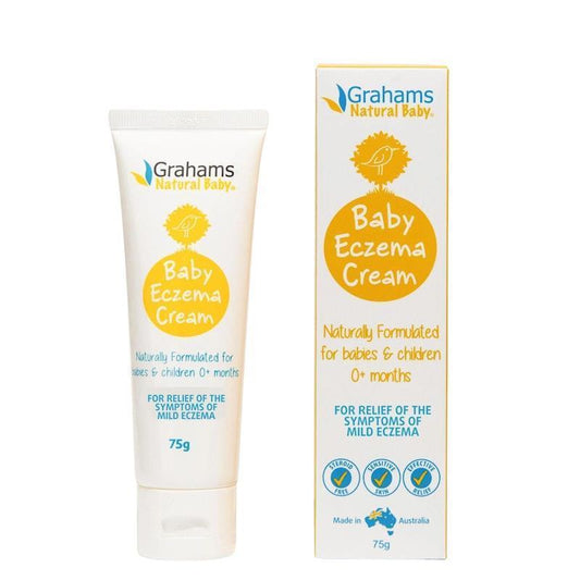 Grahams Natural Baby Eczema Cream - 75g for Gentle Relief - Auzzistore