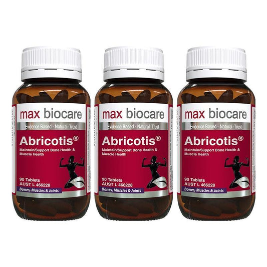 Max Biocare Abricotis® 3 Pack - Calcium & Vitamin D3 for Bone Health-Auzzi Store