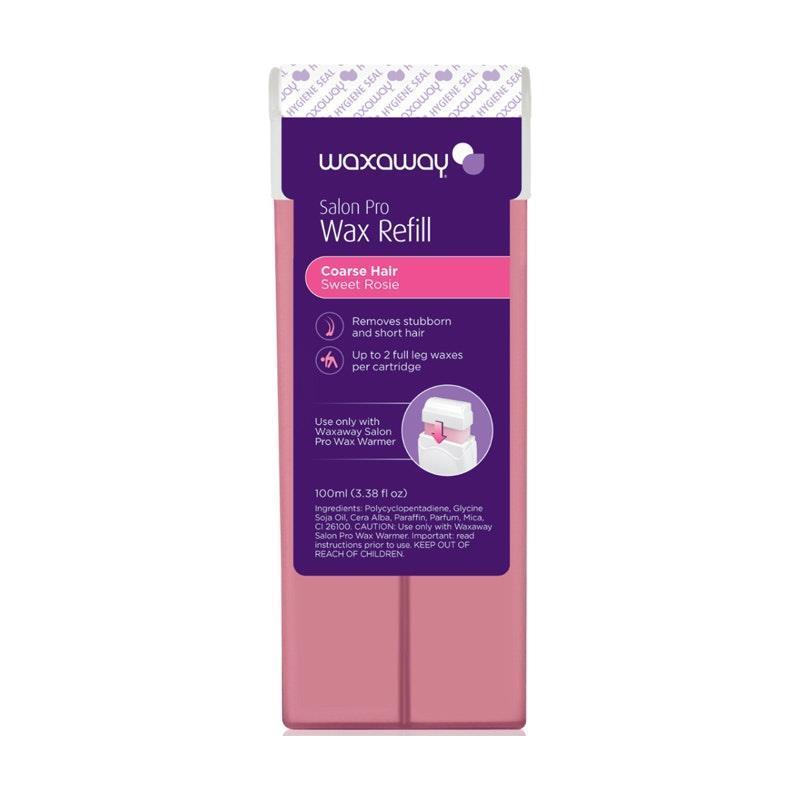 Waxaway Salon Pro Shimmer Wax Refills Sweet Rosie, 100ml