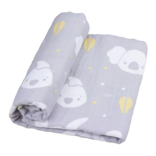 Playgro Fauna Friends Muslin Pram Blanket - Soft & Stylish Comfort-Auzzi Store
