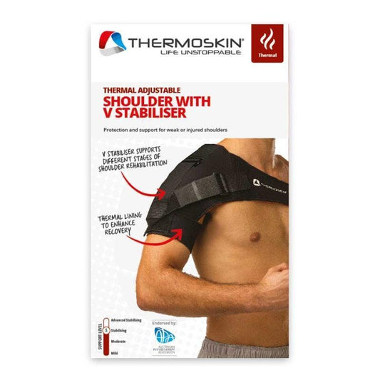 Thermoskin Adjustable Shoulder Brace with V Stabiliser - 1 Unit-Auzzi Store